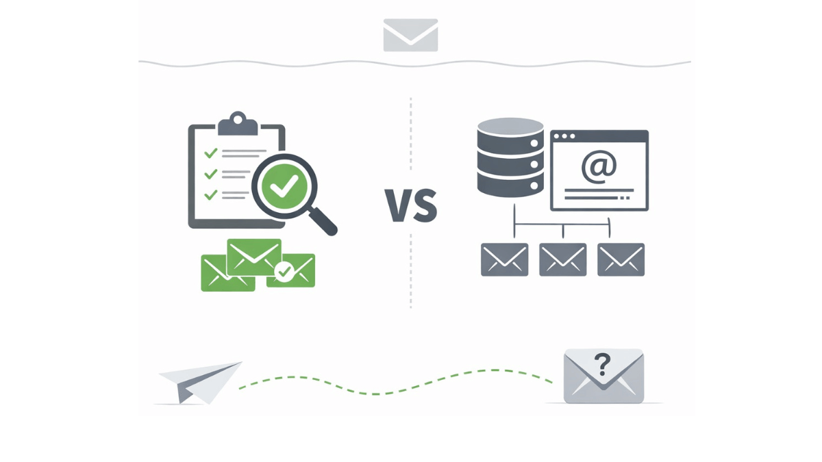 Human-Verified Email Lists vs Database Scraped Emails: What Actually Drives Replies