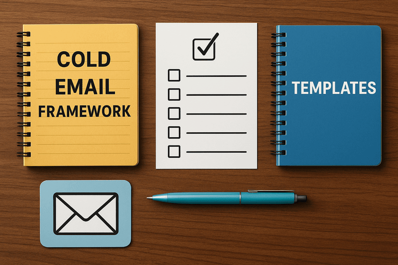 Cold Email Framework Toolkit - Complete Checklist & Templates